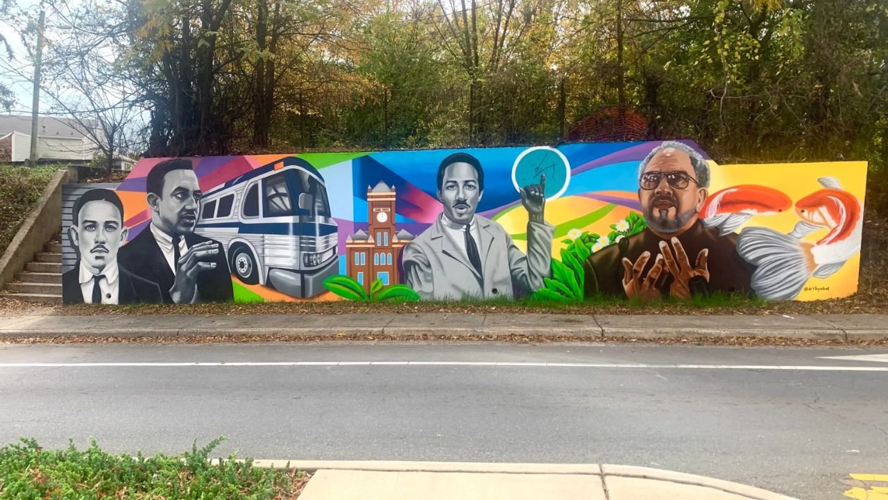 Local Artist’s New Mural at Jones Park — Public Art or Controversy
